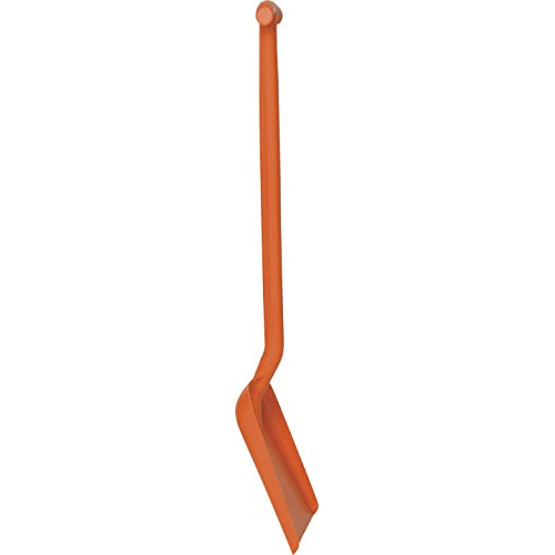 Vikan 56317 T Grip Shovel, Orange, 1035mm Length, 271mm Width, 120mm Height - Auto Rae-Chem