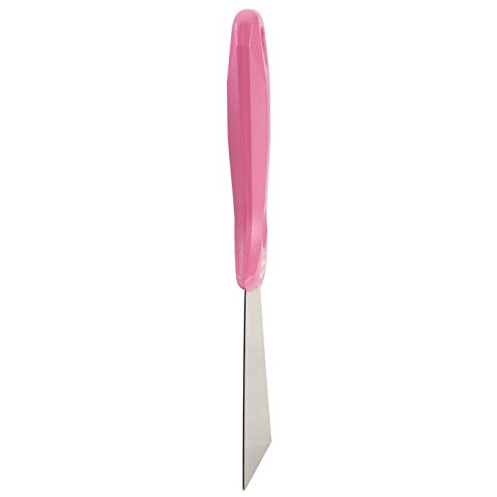 Vikan Stainless Steel Hand Scraper 100mm Pink - View 2 | Auto Rae-Chem