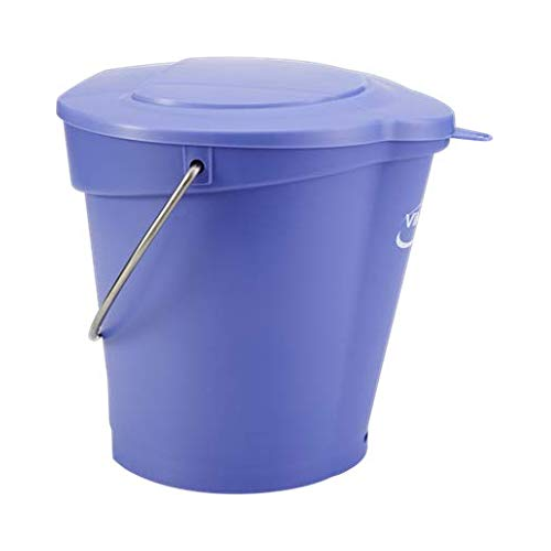Vikan 56898 Lid Pail 1.5 Gallon Purple - View 3 | Auto Rae-Chem