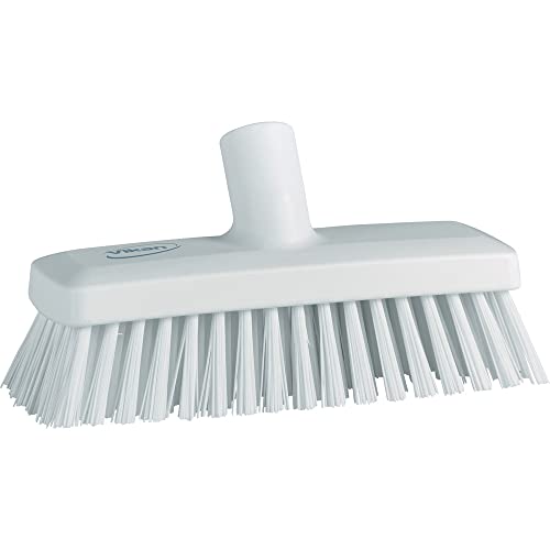 Vikan Compact Wall/Deck Scrub - Hard - White | Auto Rae-Chem