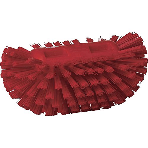 Vikan 70374 Polyester Bristle Tank Brush 8 inch Red | Auto Rae-Chem
