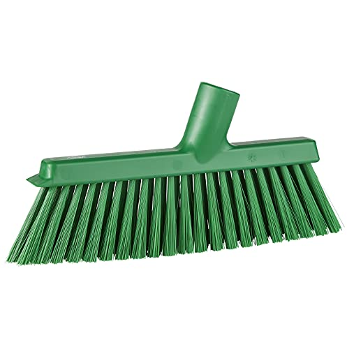 Vikan 31032 Dustpan Broom with Angled Thread Green | Auto Rae-Chem