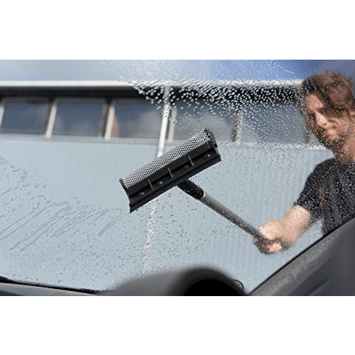Vikan 473952 Windscreen Scraper with Sponge & Telescopic Handle - Auto Rae-Chem