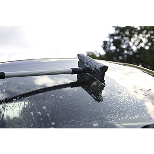 Vikan 473952 Windscreen Scraper with Sponge & Telescopic Handle - Auto Rae-Chem