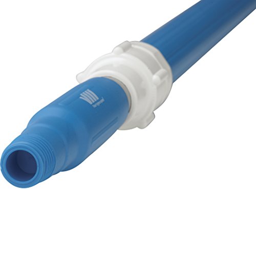 Vikan 29753 Handle, Telescopic, 62-113 inch, AL, Blue - View 2 | Auto Rae-Chem
