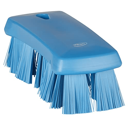 Vikan Brush, Polypropylene Polyester, Blue - Auto Rae-Chem