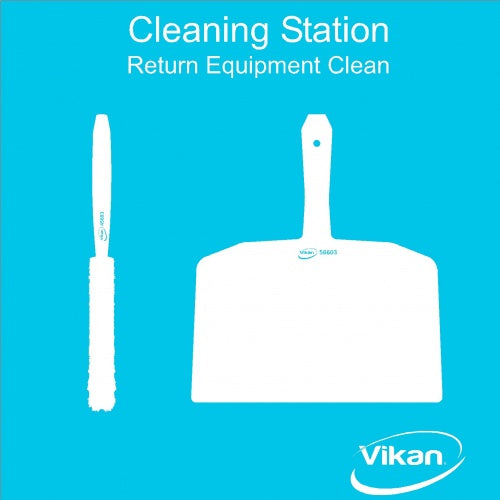 Vikan 2110 Shadow Board For Cleaning Stations Storage Product Organiser Dust Pan And Brush | Auto Rae-Chem