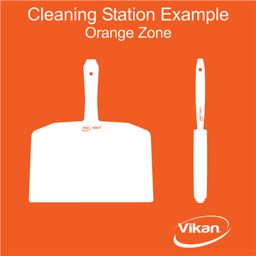 Vikan 2110 Shadow Board For Cleaning Stations Storage Product Organiser Dust Pan And Brush - Auto Rae-Chem