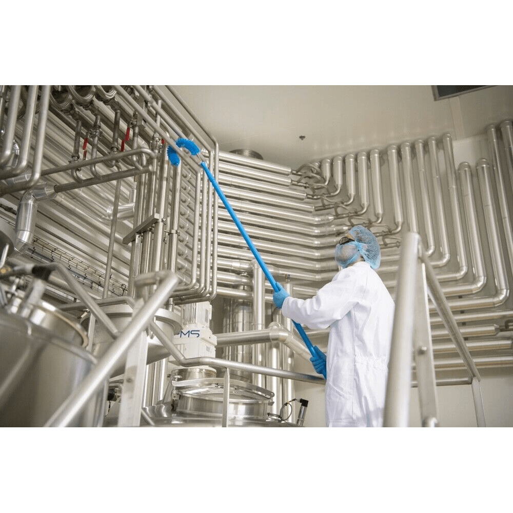 Vikan 29642 Ultra Hygienic Handle, Ø32 mm, 1700 mm, Green - Auto Rae-Chem