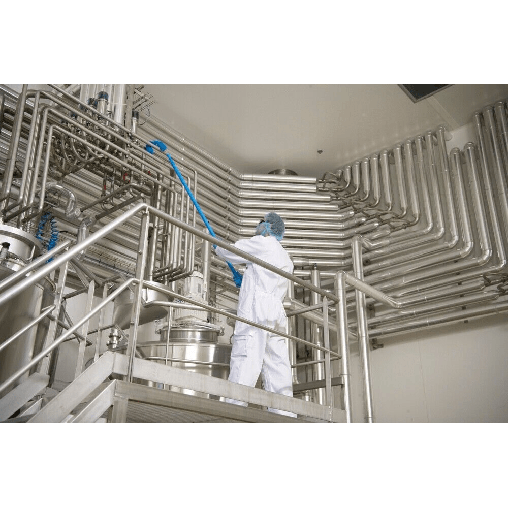 Vikan 29642 Ultra Hygienic Handle, Ø32 mm, 1700 mm, Green - Auto Rae-Chem
