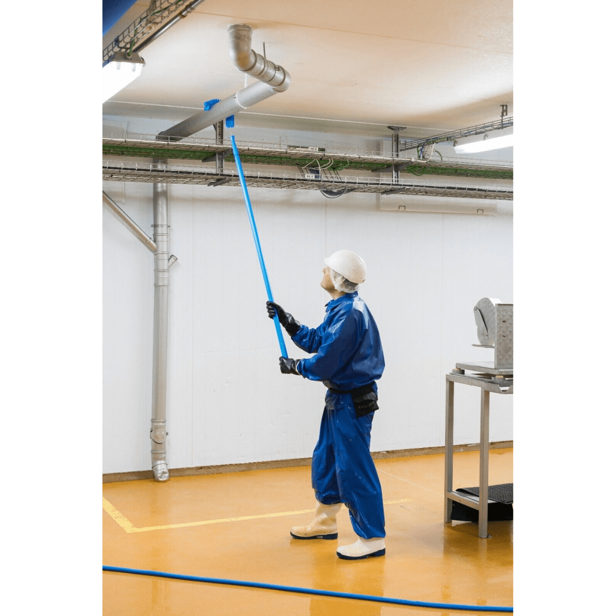 Vikan 29642 Ultra Hygienic Handle, Ø32 mm, 1700 mm, Green - Auto Rae-Chem