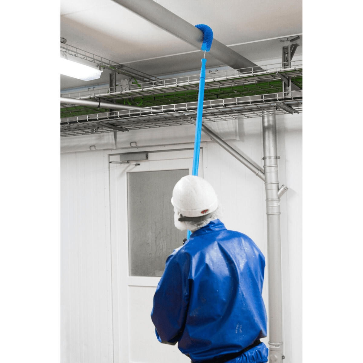 Vikan 29642 Ultra Hygienic Handle, Ø32 mm, 1700 mm, Green - Auto Rae-Chem