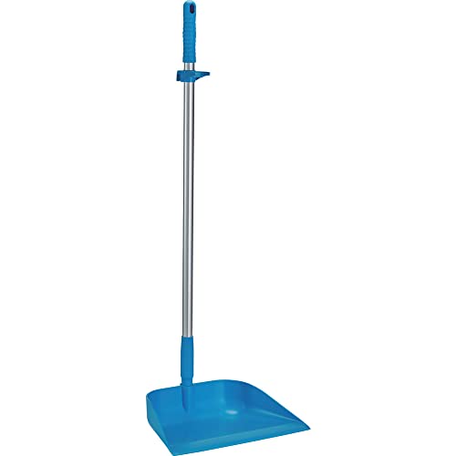 Vikan Upright Lobby Dustpan, Blue | Auto Rae-Chem