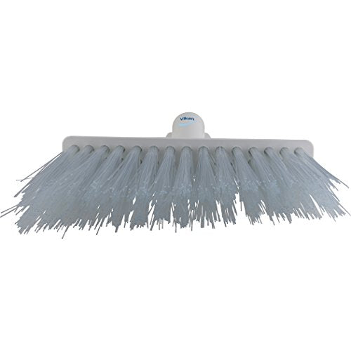 Vikan 29145 Broom, Angle Cut, Stiff, 11 inch, PP/PET, White - View 3 | Auto Rae-Chem