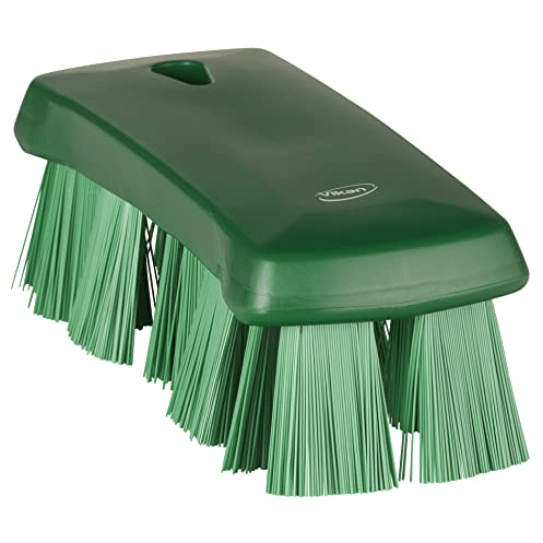 Vikan Brush, Polypropylene Polyester, Green - Auto Rae-Chem