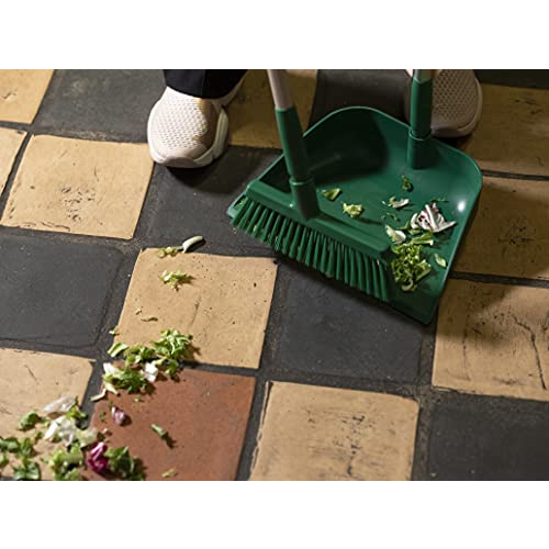 Vikan 31033 Broom, Angle Thread Dustpan, 10 inch, PP/PET, Blue - View 6 | Auto Rae-Chem