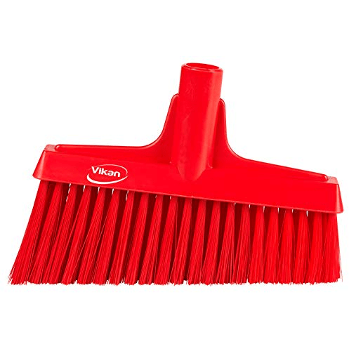 Vikan 31054 Angle Cut Lobby Broom - Red - Auto Rae-Chem