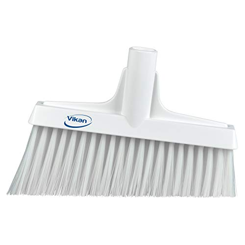 Vikan 31055 Angle Cut Lobby Broom - White | Auto Rae-Chem