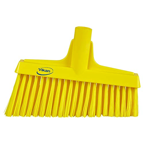 Vikan Small Angle Broom, Yellow, One size, Multi - Auto Rae-Chem