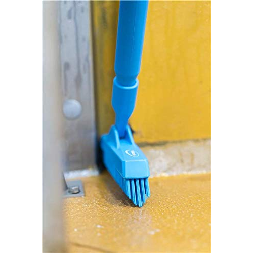 Vikan Grout Scrubbing Brush, 225 mm, Extra Stiff, 70403 Blue - View 4 | Auto Rae-Chem