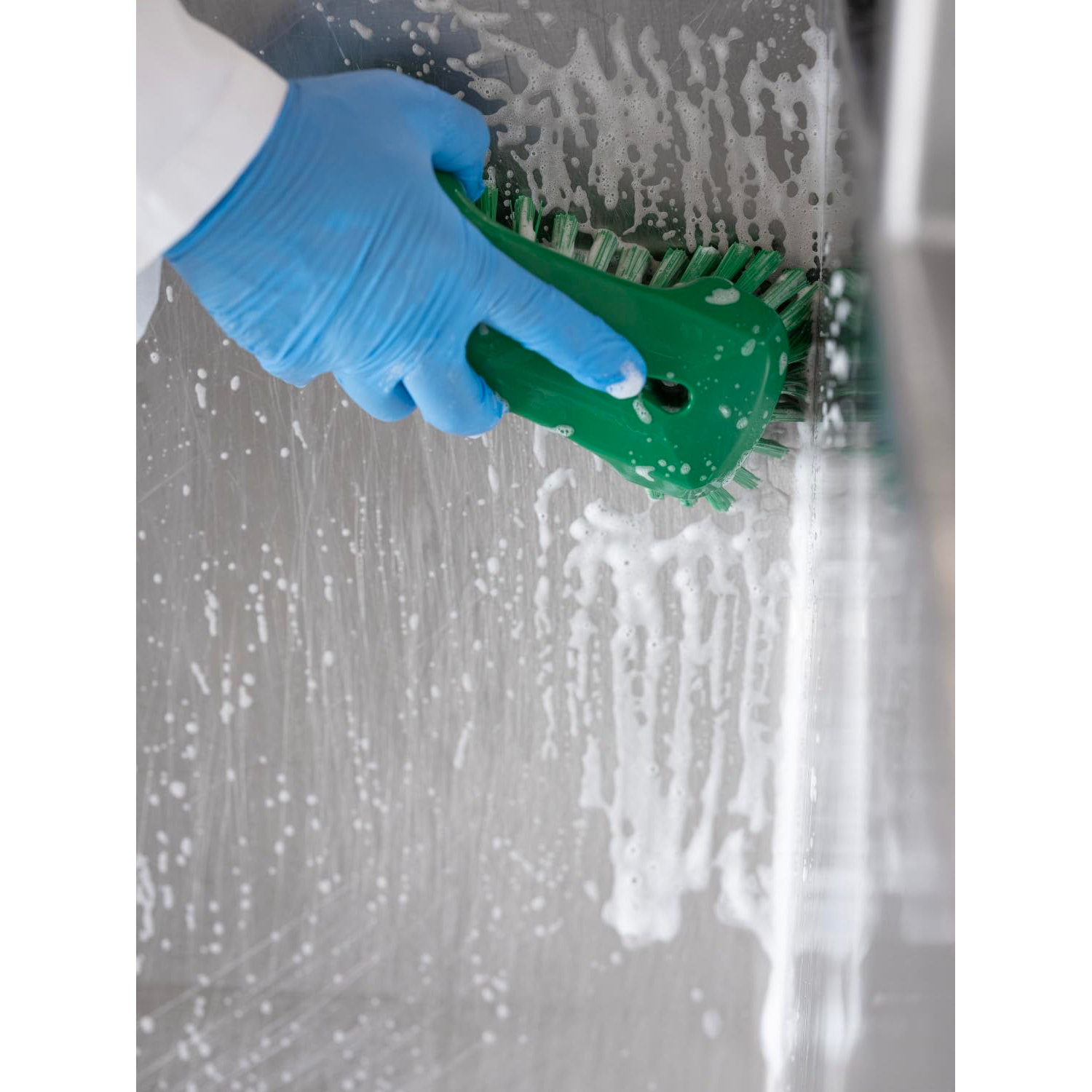 Vikan Brush, Polypropylene Polyester Stainless Steel, White, XL - View 4 | Auto Rae-Chem