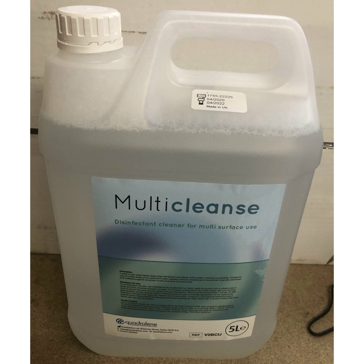 Multicleanse Disinfectant Cleaner - Auto Rae-Chem