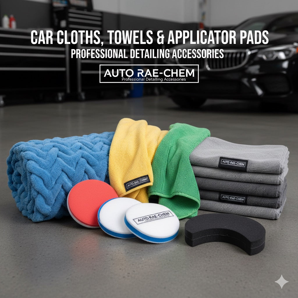 Car Cloths, Towels & Applicator Pads | Professional Detailing Accessories | Auto Rae-Chem