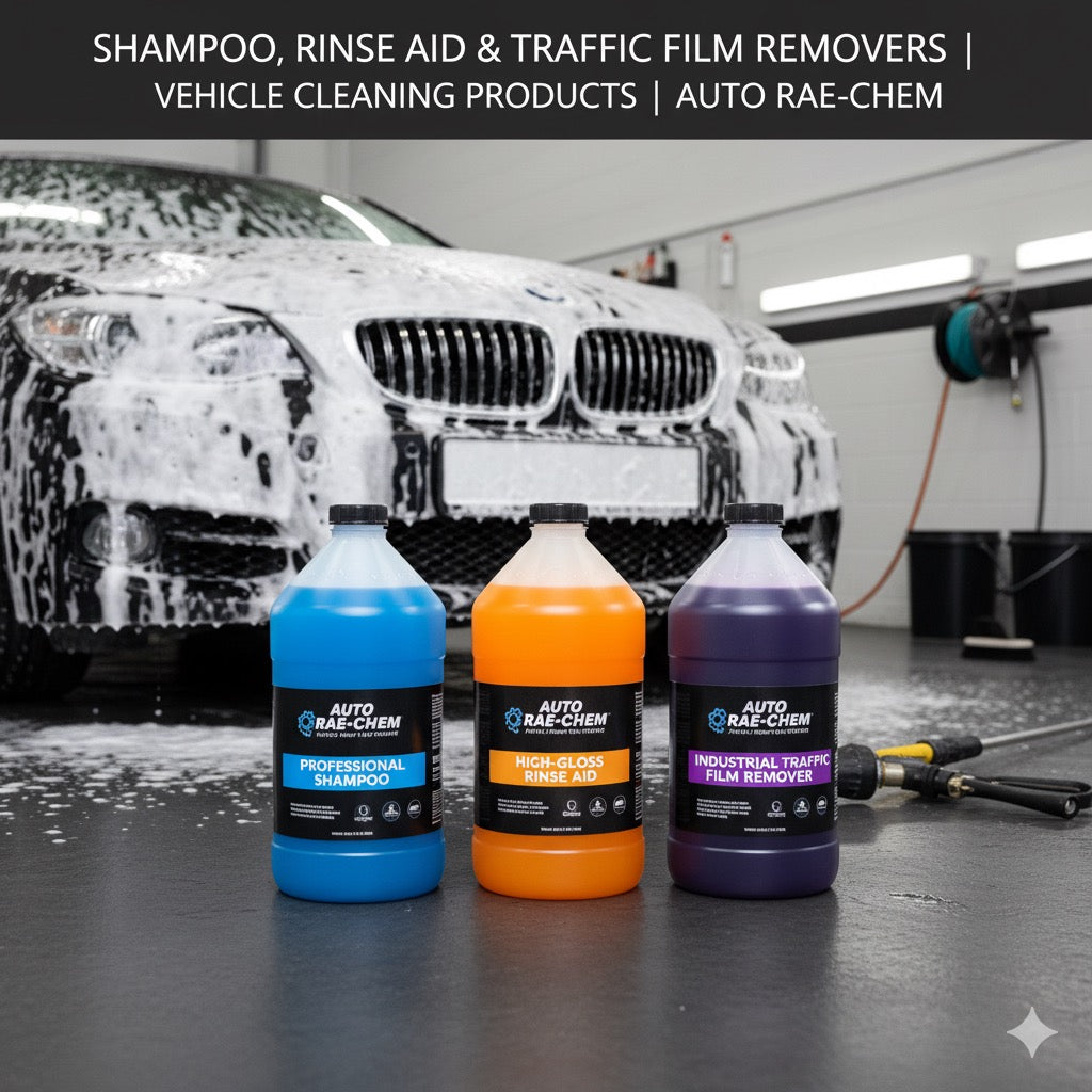 Shampoo, Rinse Aid & Traffic Film Removers | Vehicle Cleaning Products | Auto Rae-Chem