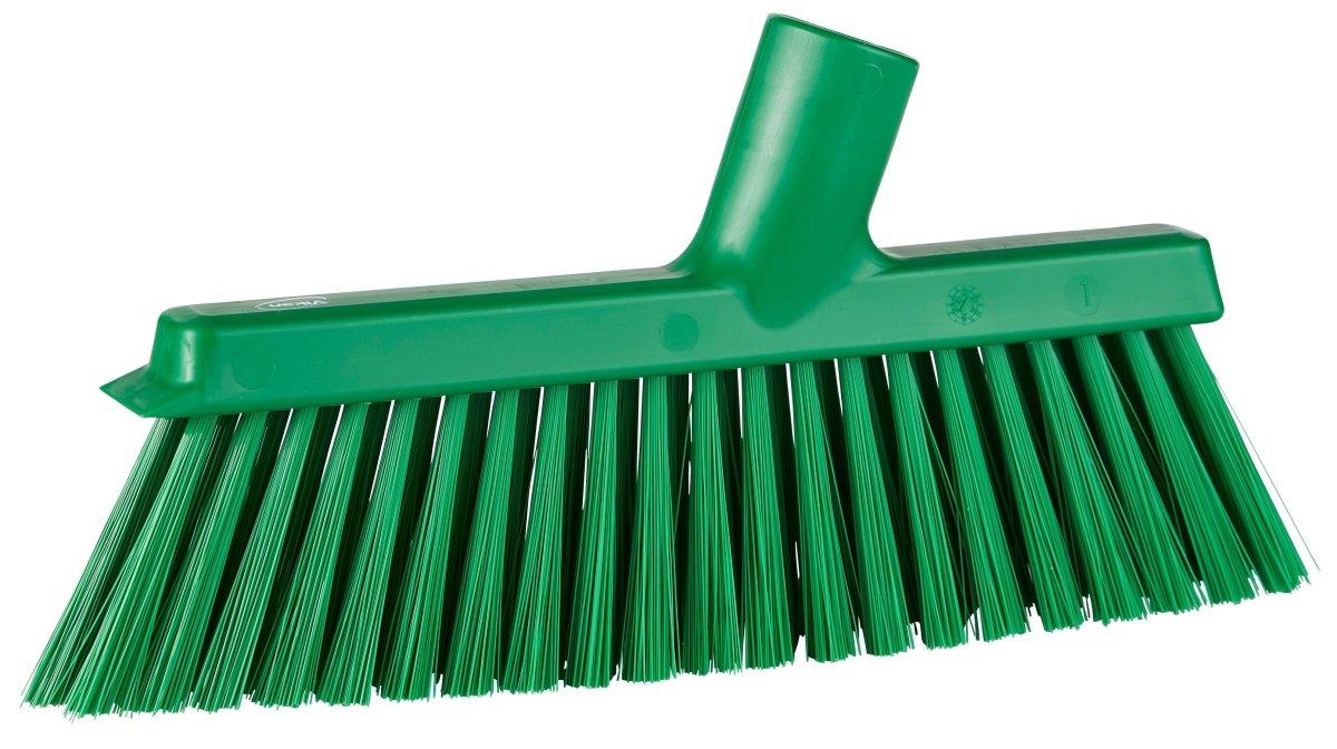 Vikan 3103n Dustpan Broom | Angled Thread Head | 7 Colours - Auto Rae-Chem
