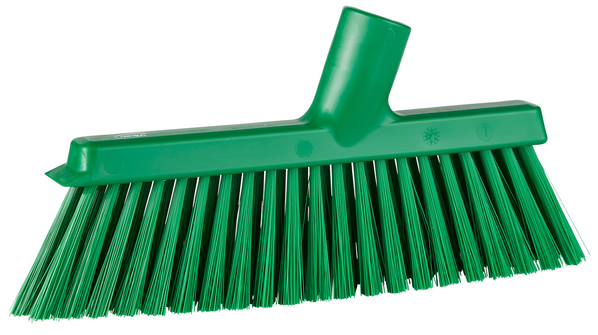 Vikan 3103n Dustpan Broom | Angled Thread Head | 7 Colours