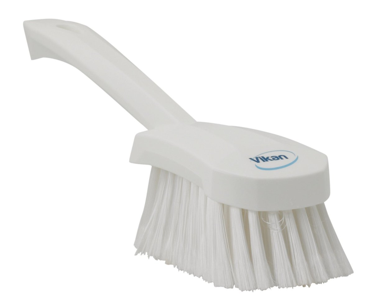 Vikan 4194n Hand Brush | Soft/Split Bristles | Short Handle | 5 Colours - Auto Rae-Chem