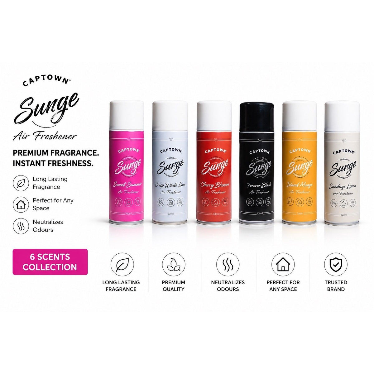Carfume Classic Surge Aerosol Air Freshener 400ml | Auto Rae-Chem
