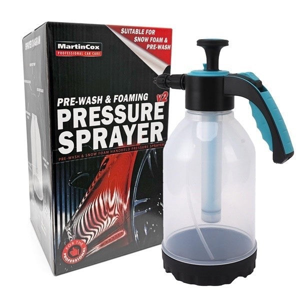 Snow Foam Sprayer 2L Pump Pressure Car Wash Bottle & 500ml Citrasnow