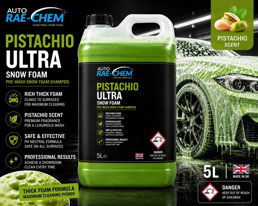 Snow Foam Shampoo Pistachio Car Wash Shine Auto Rae-Chem