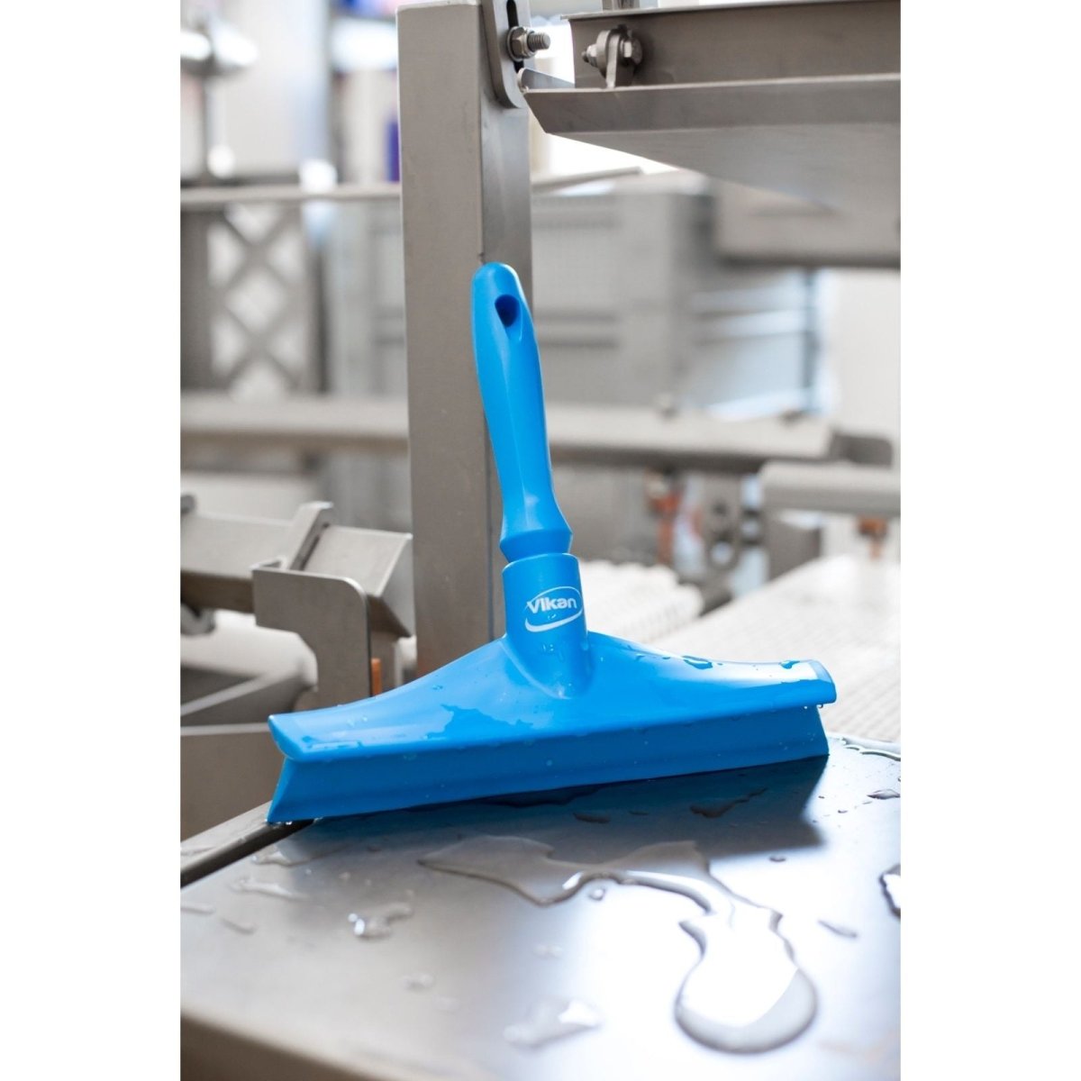 Vikan 7125 Ultra Hygiene Table Squeegee w/Mini Handle, 245 mm choice of color - Auto Rae-Chem
