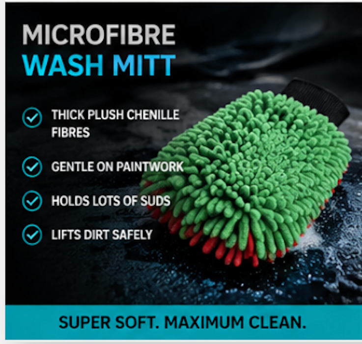 Car Wash Kit 2 Bucket Wash System Shampoo Mitt Drying Cloth Vikan
