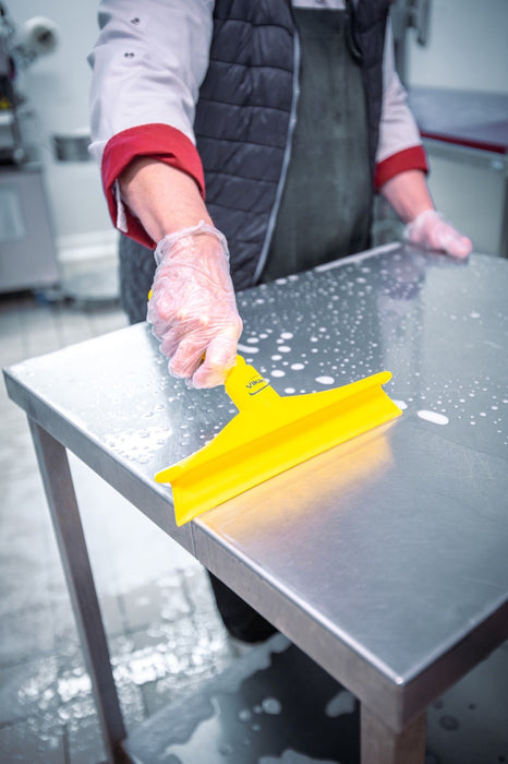Vikan 7125  Ultra Hygiene Table Squeegee w/Mini Handle, 245 mm choice of color