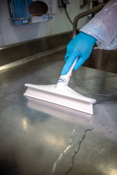 Vikan 7125  Ultra Hygiene Table Squeegee w/Mini Handle, 245 mm choice of color