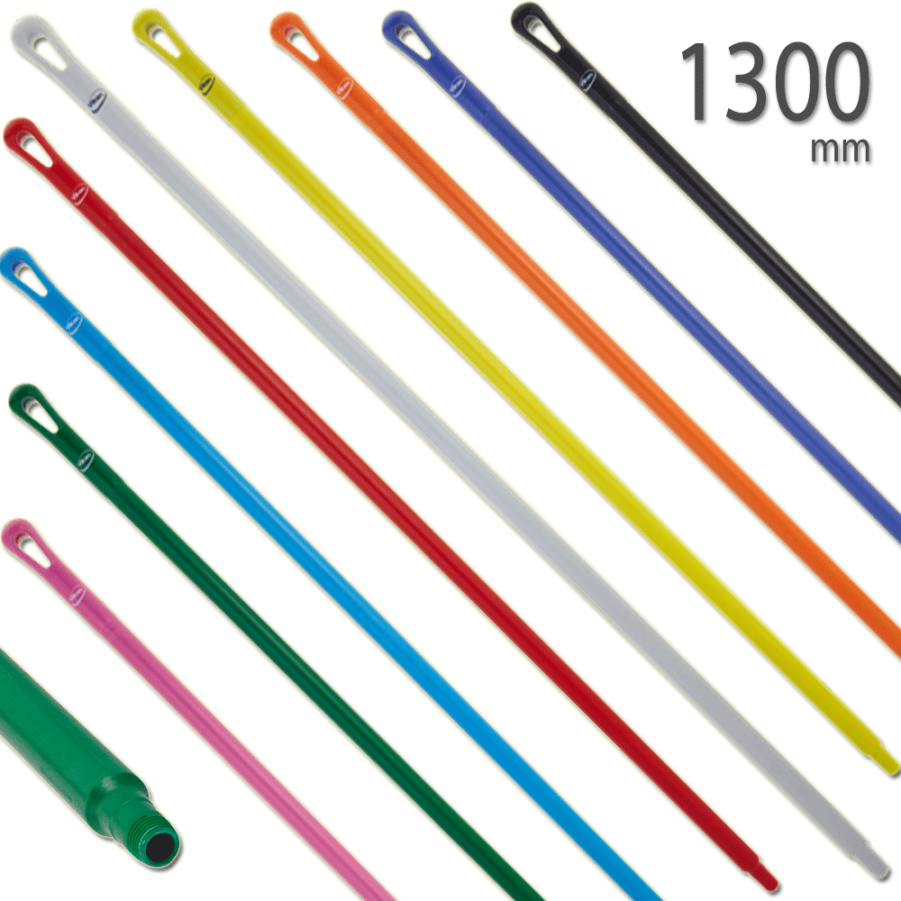 Vikan 3166 Broom 310mm Straight Neck Medium Bristle Sweeping Brush 9 Colours