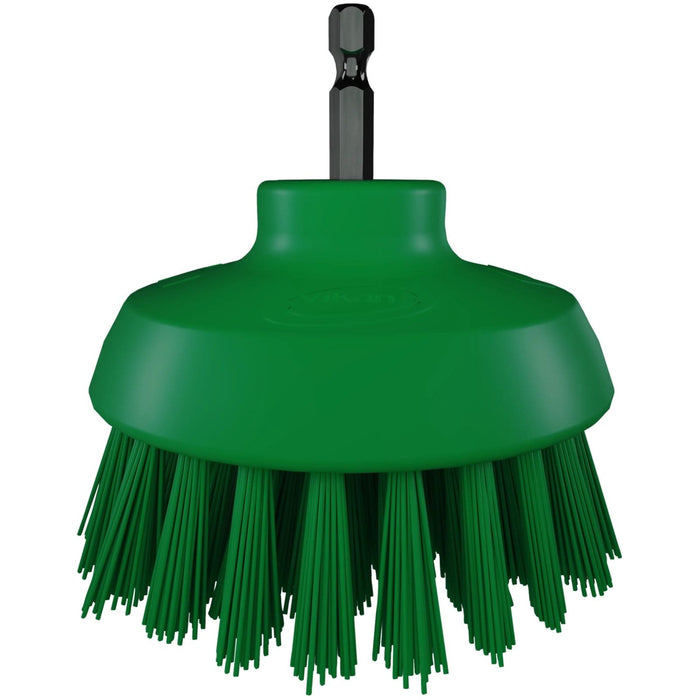 Vikan HyDrive Round Brush Ø90mm Very Hard Drill Cleaning Food Grade