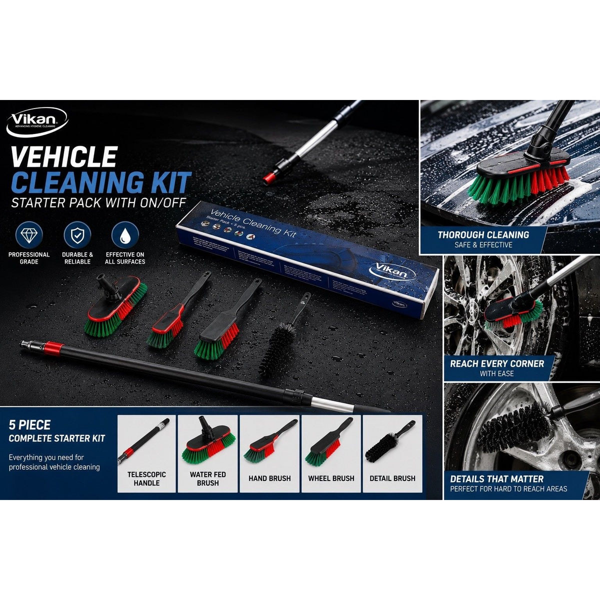 Vikan 990054 Transport System Starter Pack Water Fed Professional | Auto Rae-Chem