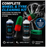 Wheel & Tyre Cleaning Kit 1L Wheel Cleaner Vikan Brush Tyre Dressing Pad