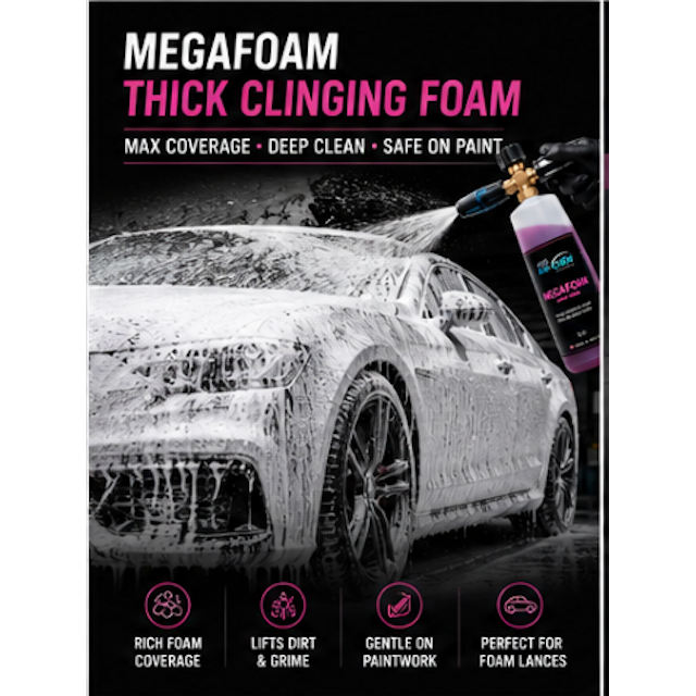 Car Cleaning Kit Snow Foam Citrus Pre Wash Wheel Cleaner Detailing Bundle