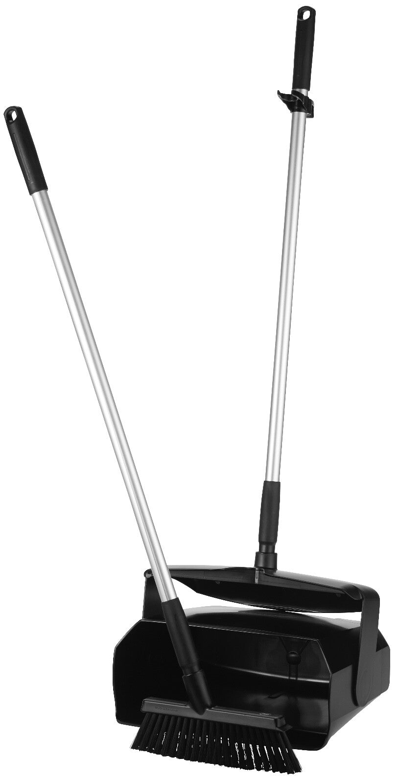 Vikan 5665n Dustpan Set Closable with Broom 350mm Medium Cleaning Tool