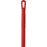 Vikan 29354 Aluminum Handle with Threaded Tip, 1-7/32" Diameter, 51", Red