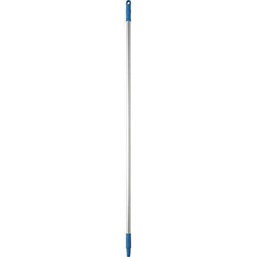 Vikan 29593 Aluminium Handle, Blue, 25 mm Diameter, 1460 mm Length