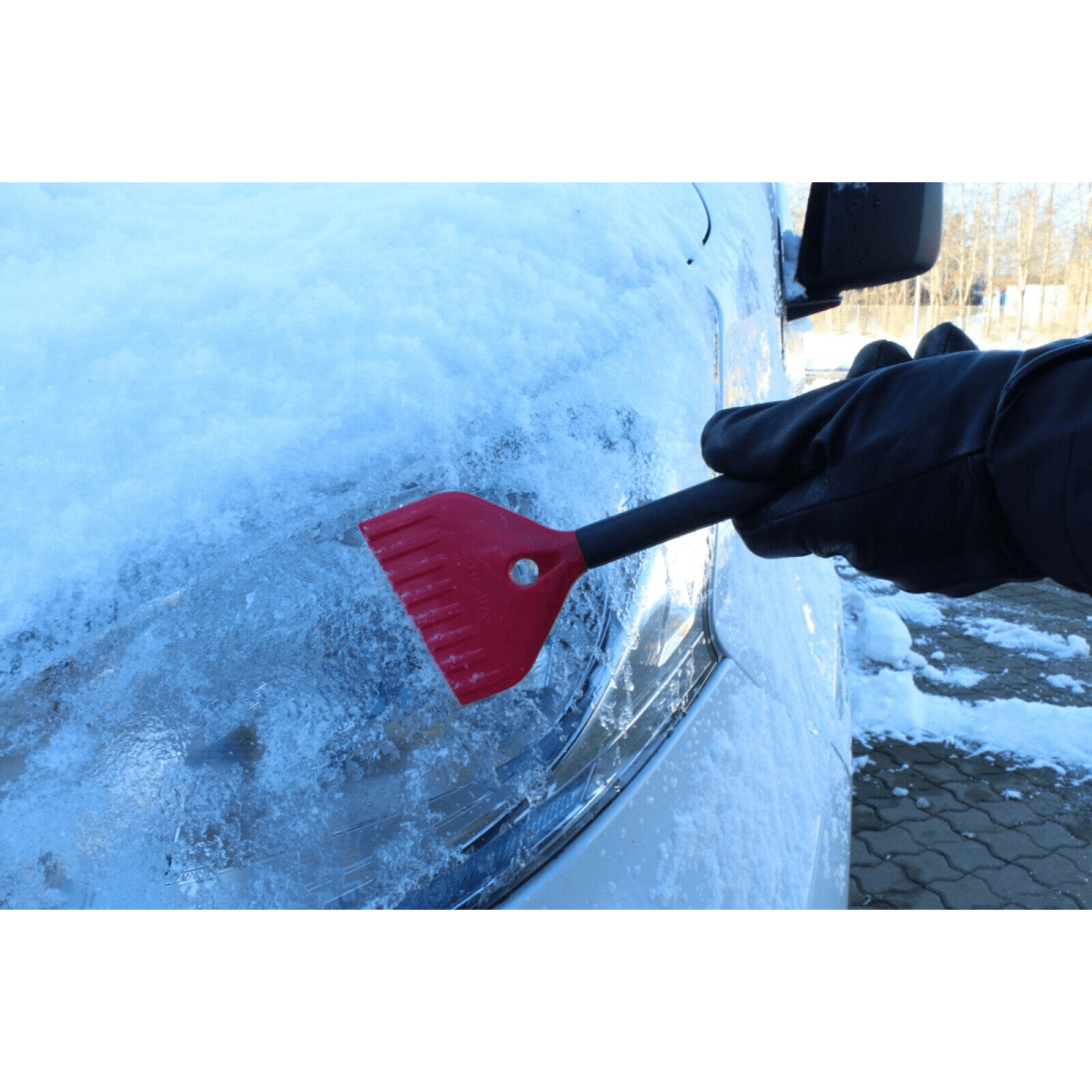 Vikan 520052 Hard Snow Brush, Black, 490 mm Length, 80 mm Width, 60 mm Height - Auto Rae-Chem
