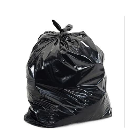 Heavy Duty Black Refuse Sacks 200 Bin Bags 17kg Bag Rating