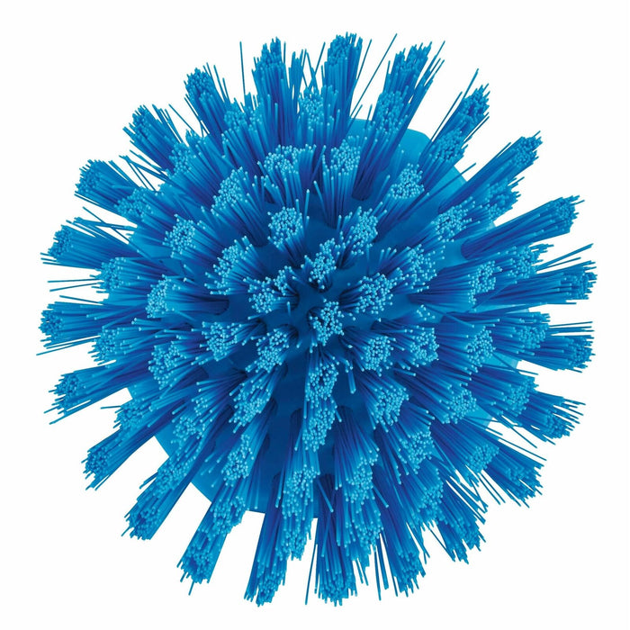 Vikan 38853 Hand-Held Scrub Brush, Polypropylene, Polyester Bristle, 110mm