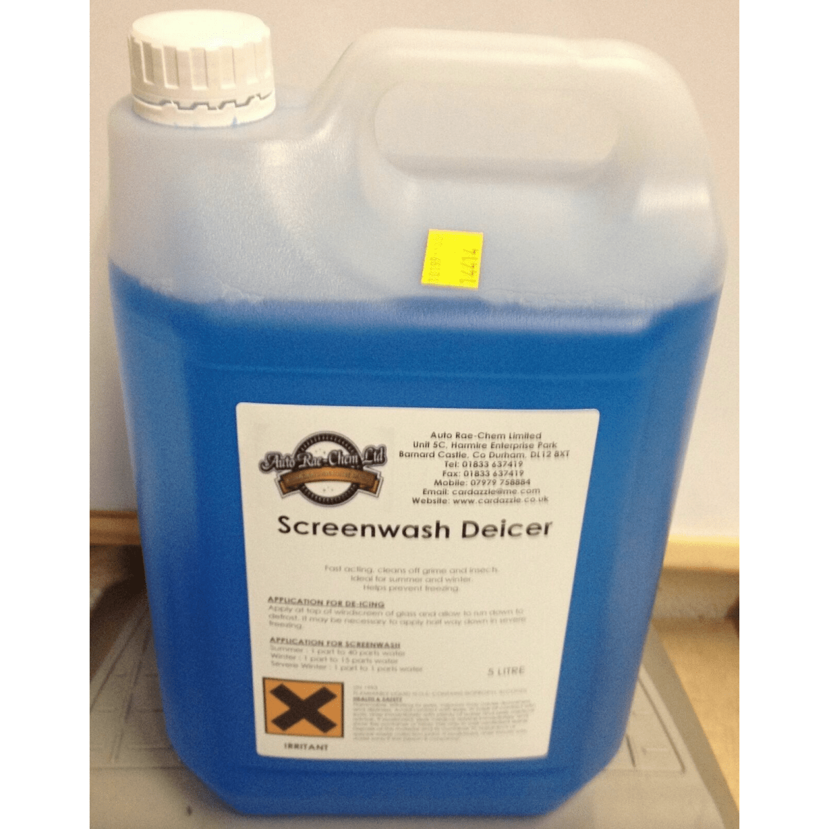 Super Screen Wash & De-Icer All-in-1 – -16°C Formula, 5L - Auto Rae-Chem